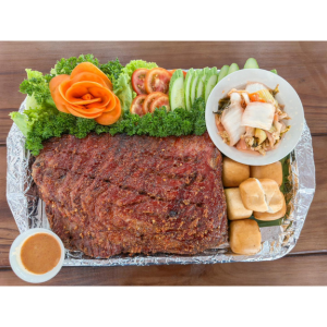 Sốt xình xịch món Sườn Nướng Lu "trứ danh" tại Quán Ăn Gia Đình Bà Ba: Bí quyết nào làm nên sức hút khó cưỡng?